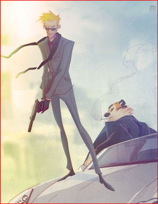 Illustration for article titled Behold, Calvin and Hobbes All Grown Up — and Fighting an Evil Winnie The Pooh